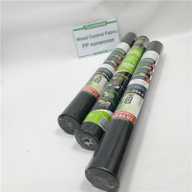 100% PP Nonwoven Fabric Roll Agriculture Mats Spunbonded Non Woven Fabric Ground Cover
