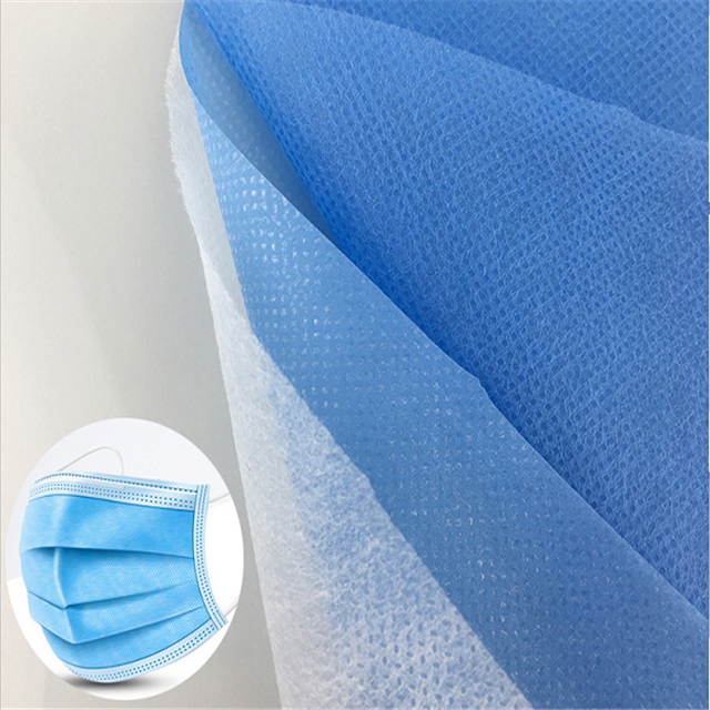  Raw Material 100% PP Non-woven Spunbonded Polypropylene Nonwoven Fabric