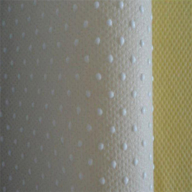Anti-skid 100% pp spunbond high quality anti-slip nonwoven fabric