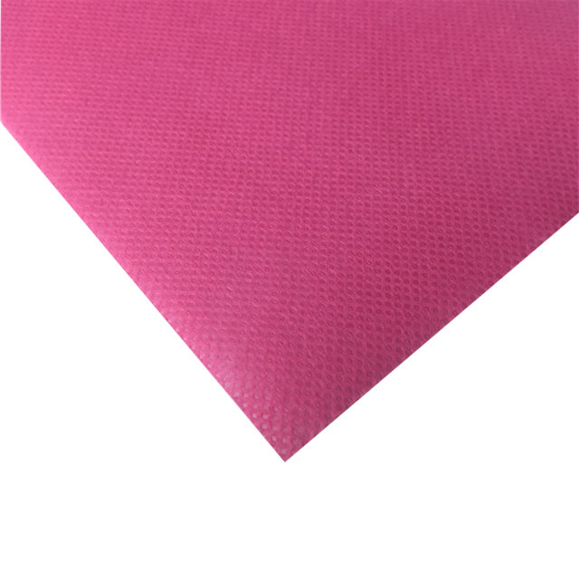 2019 popular colorful 100% pp spunbond non woven fabric supplier