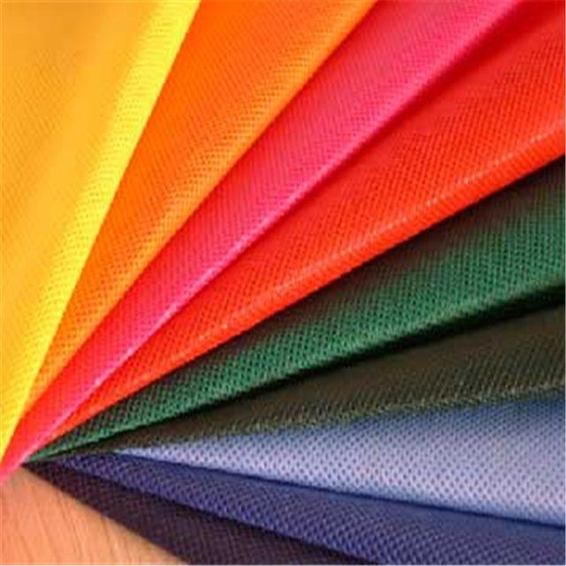 Sunshine colorful pp spunbond nonwoven fabric supplier