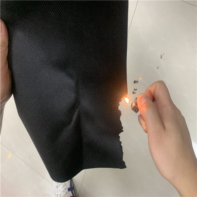 Fireproof high quality colorful pp nonwoven fabric supplier
