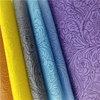 2022 New Design High Quality Colorful Embossed Nonwoven Fabric for Flower And Gift Packing