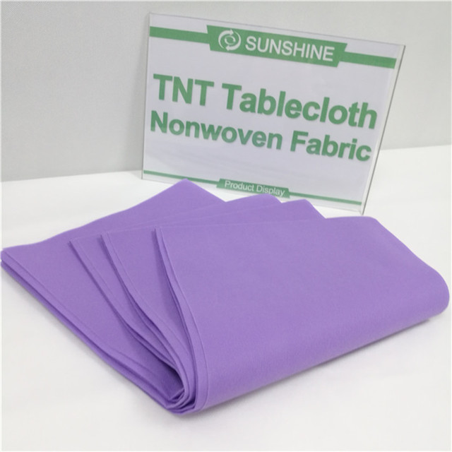 Cheap Non Woven Tablecloth PP Nonwoven Fabric for Restaurant Non Woven Napkin