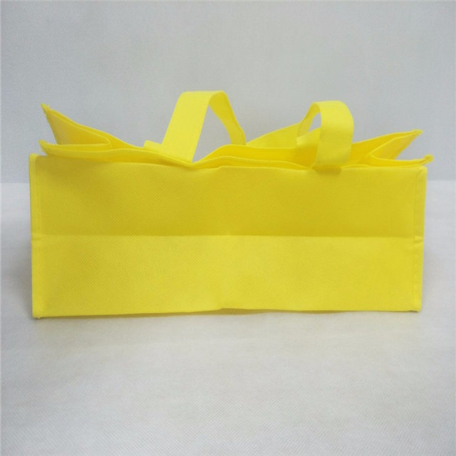 Any size pp nonwoven fabric supermarket handle non woven bag