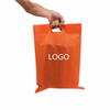 Non woven shopping D-cut bag high quality pp spunbond nonwoven fabric