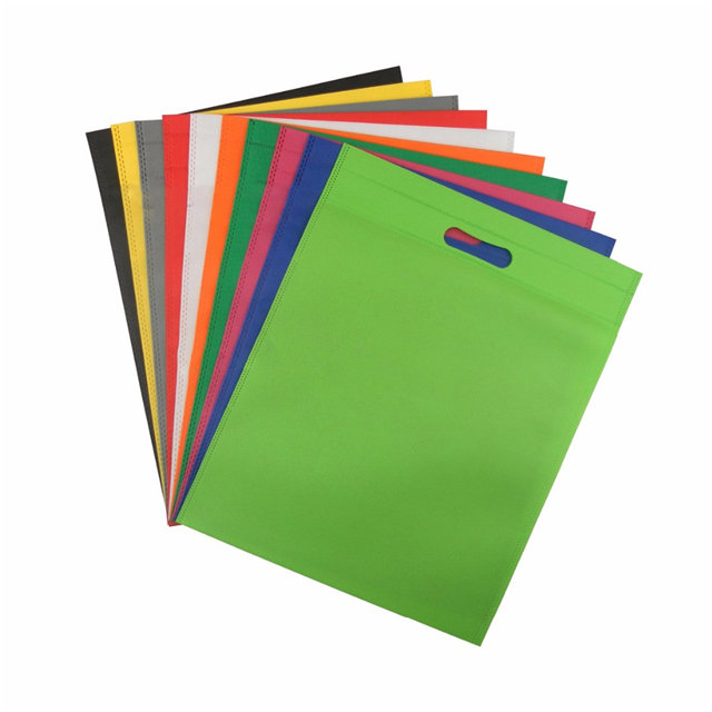 Eco-friendly pp nonwoven fabric use to supermarket colorful non woven bag
