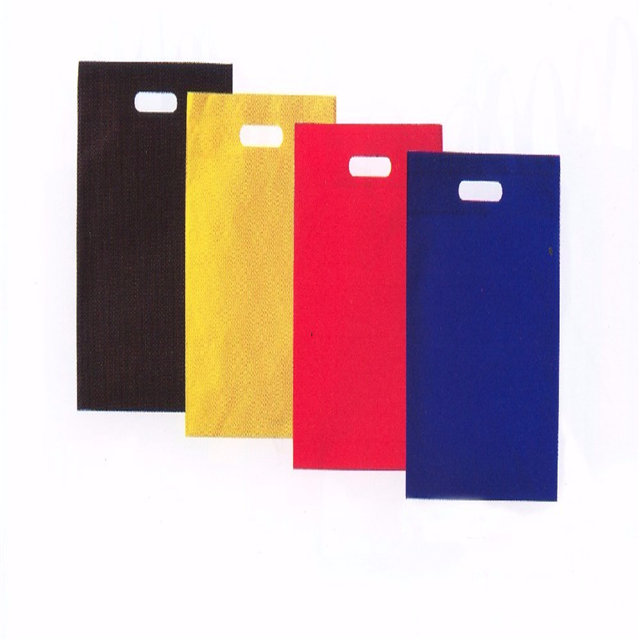 Eco-friendly pp nonwoven fabric use to supermarket colorful non woven bag