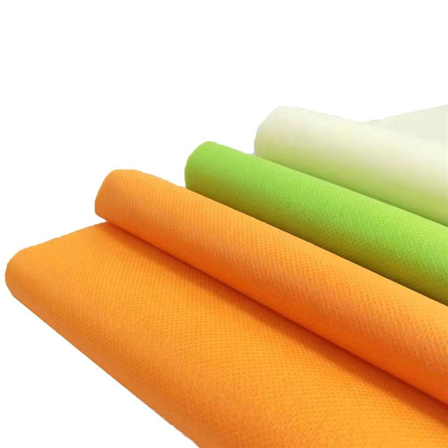 Cheaper price colorful high quality 100% polypropylene spunbond nonwoven fabric