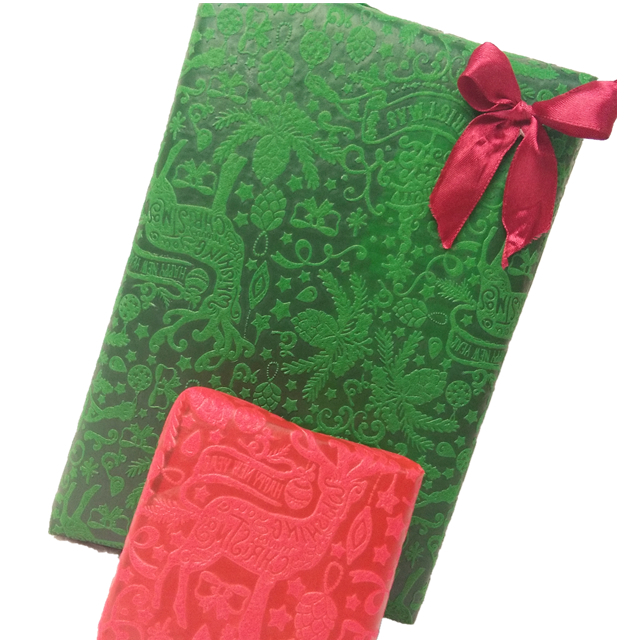 Christmas Embossed Pp Cloth for handmade,wrapping,decoration