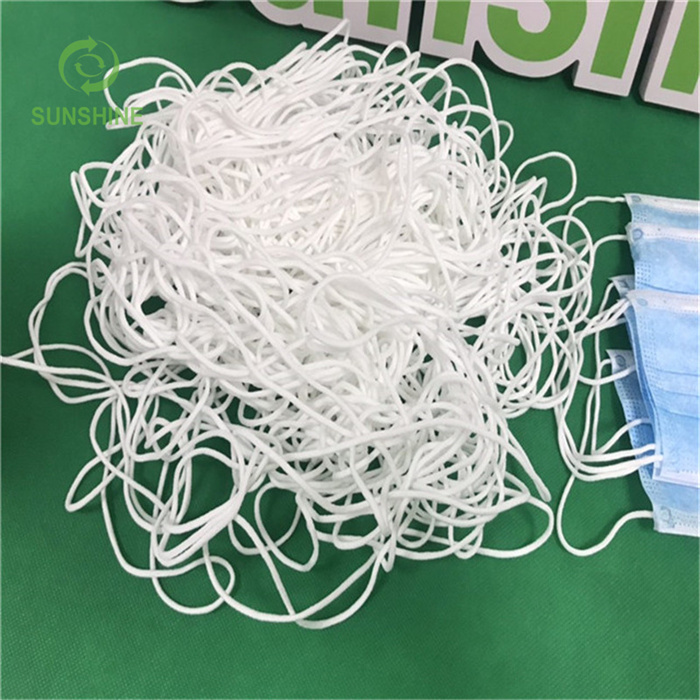 Round/Flat Earloop Spandex and Nylon /Polyester