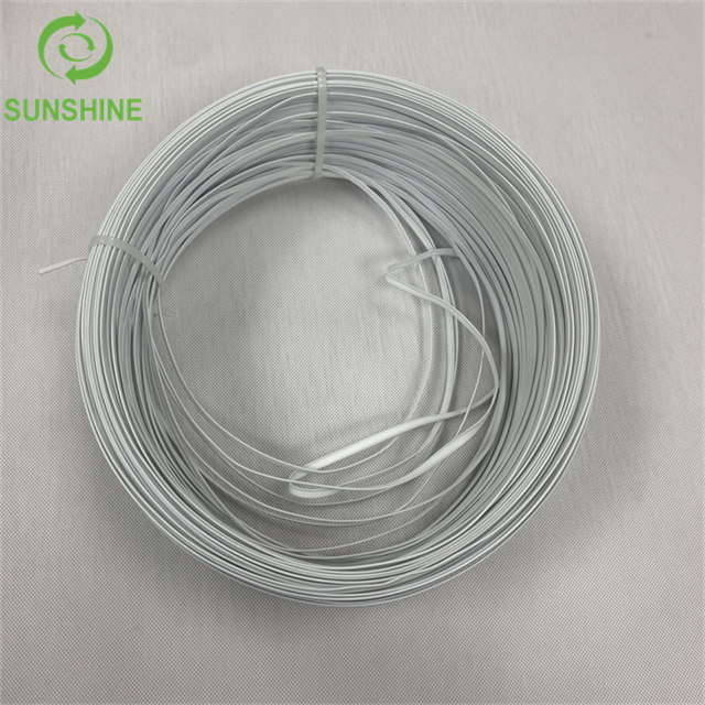 Good Quality Nose Bridge All Plastic Single Core Double Core Nose Wire for Medical Manufacture in China