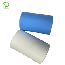 China Factory Price Color 25-50gsm 100%pp Spunbond Nonwoven Fabric Roll