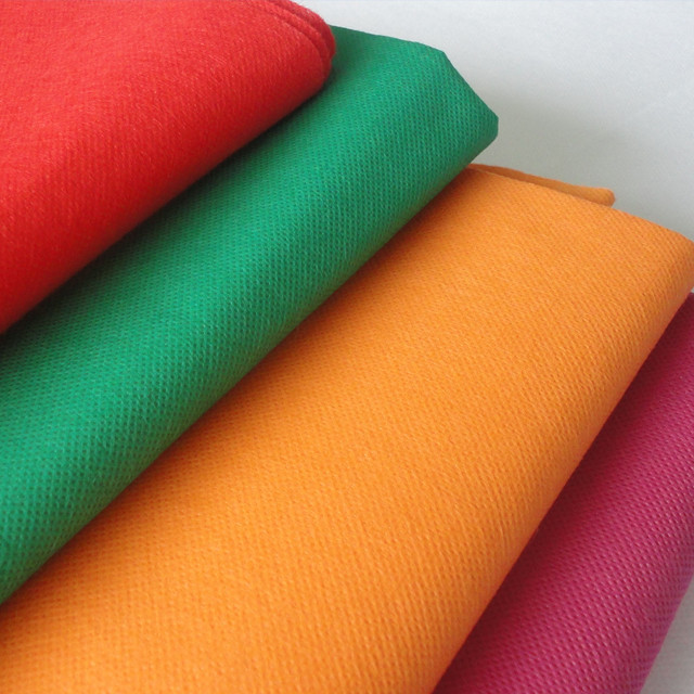 10-200gsm Colorful Pp Spunbond Non Woven Fabric Roll for make nonwoven bag