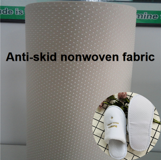 Limit discounts Non-slip nonwoven fabric slipper material spunbond nonwoven +pvc dot nonwoven fabric