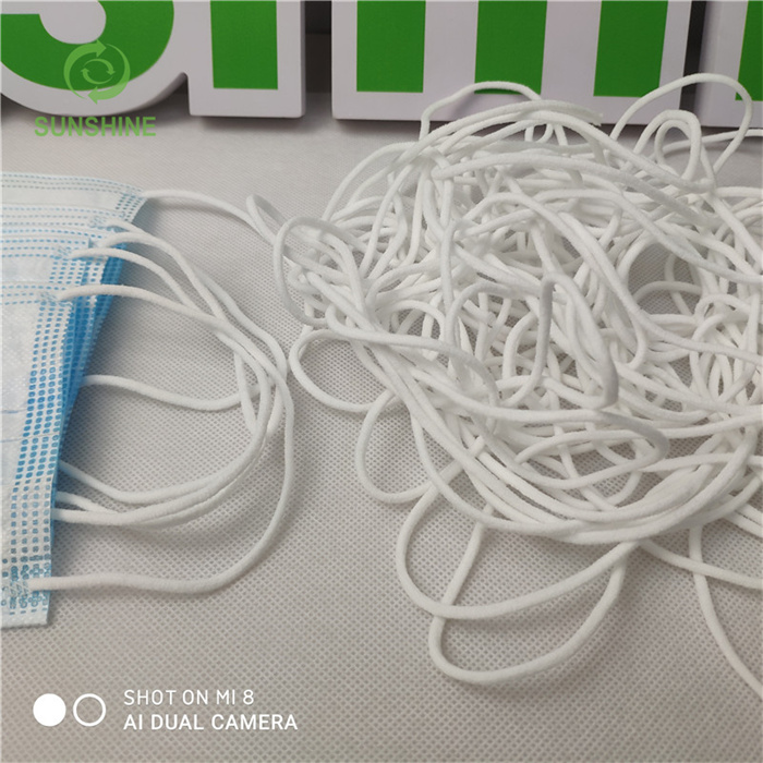 Disposable Medical Product Raw Material of Round Ear Elastic Earloop