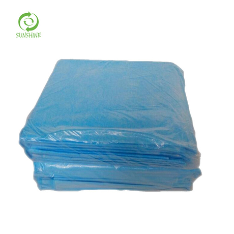 Disposable Waterproof Hotel/spa Nonwoven Bed Sheet Pp Nonwoven Fabric