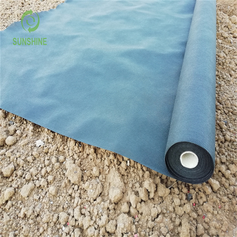 Agriculture White&Black 100%pp Non Woven Weed Control Mat Weed Barrier Cover