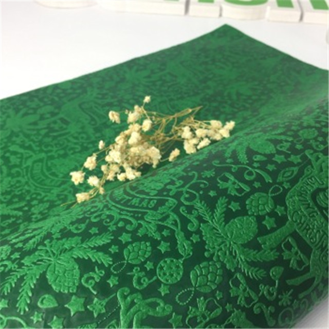 2021 popular embossed nonwoven flower wrapping mesh nonwoven fabric paper 