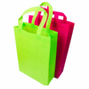 Disposable Shopping Bag Polypropylene Spunbond Non Woven Fabric Handle Bag