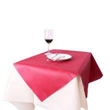 Waterproof tablecloth fabric Spunbond nonwoven fabric colorful Biodegradable fabric
