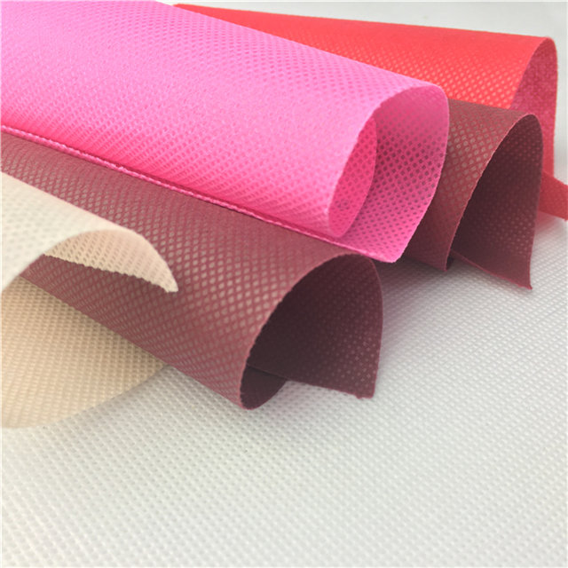 Colorful 100%PP spunbond non woven fabric furniture nonwoven fabric