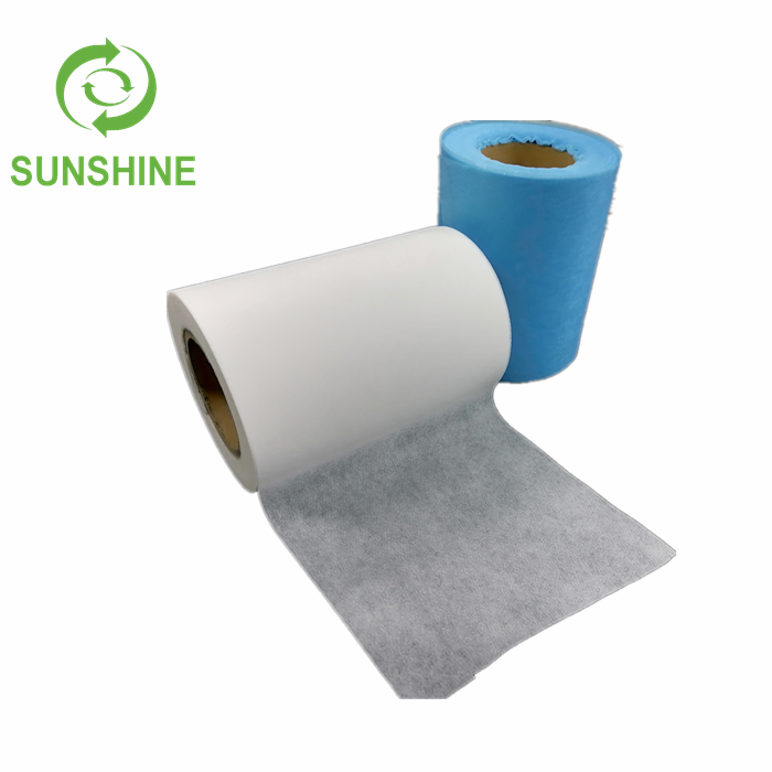100% PP Spunbond Non Woven Waterproof Nonwoven Polypropylene Fabric Roll