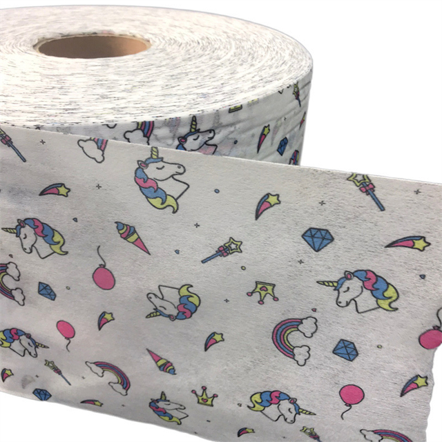 Printing Nonwoven Fabric Pp Spunbond Fabric for Disposable Materials for Kids