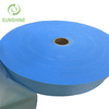 Disposable 100% PP Spunbonded Nonwoven Fabric Cloth Colorful Roll for Medical 3ply