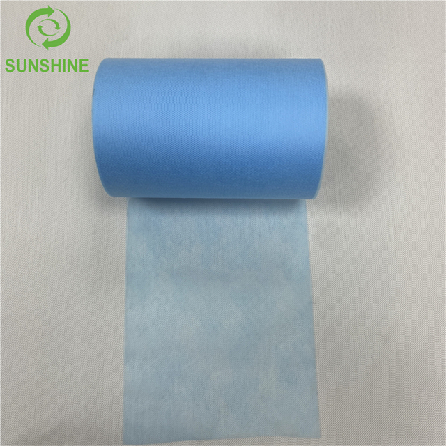 100%PP Nonwoven Fabric Material Spunbond SS/SSS Skin-friendly Non Woven Fabric Roll
