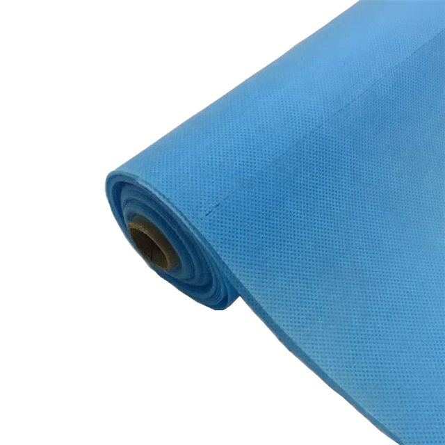 SMS non woven bedsheet high quality spunbonded nonwovens disposable nonwoven bed sheet