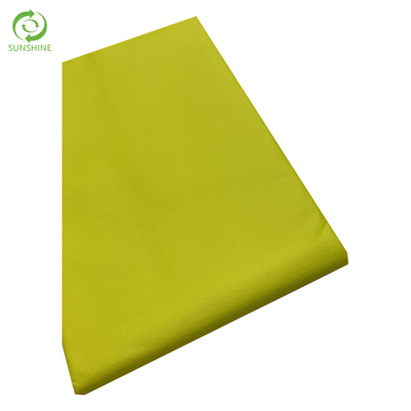 Disposable high quality pp spunbond nonwoven fabric for bedsheet tablecloth