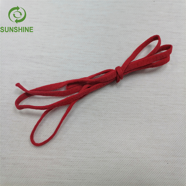 Factory Price Elastic 3mm Round/Flat Ear Band Earloop for Make Medical Product