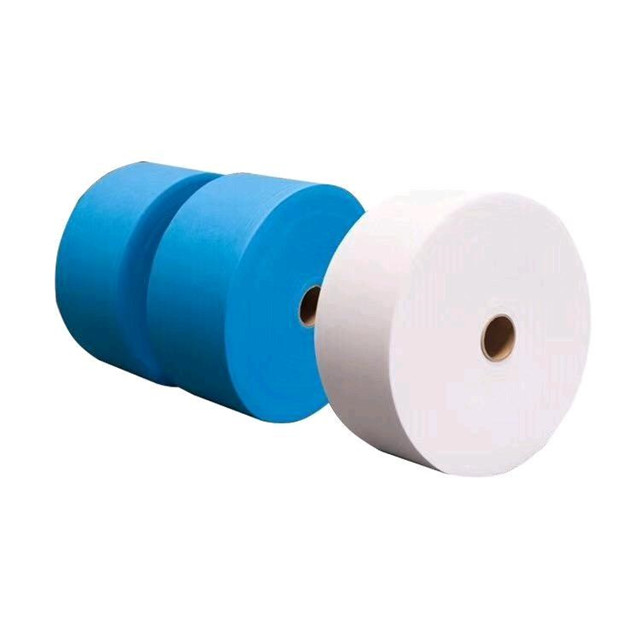17.5/19.5CM BLUE/WHITE /COLOR NON WOVEN FABRIC FOR MASK MATERIAL 