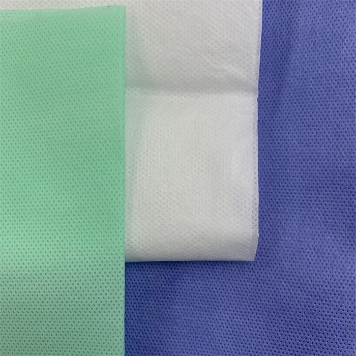 100%PP Non woven Fabric for Protecting Suits Spunbond SMS Polypropylene 