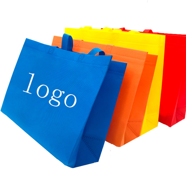 Multi-Color PP Non Woven Reusable Gift Bags/Shopping Bags with Handles