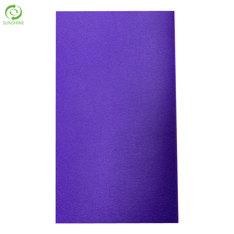 Colorful 100% polypropylene spunbond non woven fabric 
