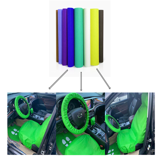 Raw material for seat cover---Waterproof,eco-friendly PP Spunbond Nonwoven Fabric 