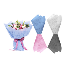 Premium wrapping paper Emboss nonwoven fabric roll for wrapping flower gifts