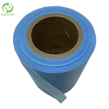 Medical blue spunbond non woven waterproof nonwoven polypropylene fabric roll