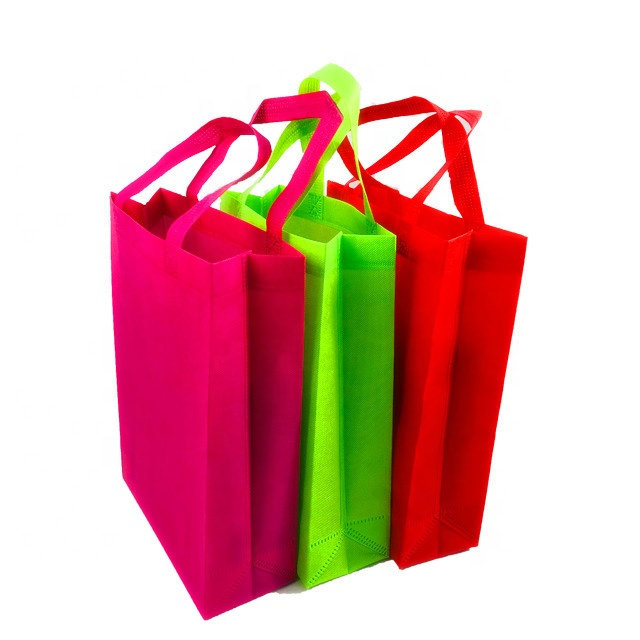100%PP Nonwoven Fabric Roll Handle Bags Factory Price Spunbond Nonwoven Fabric Shopping Bags