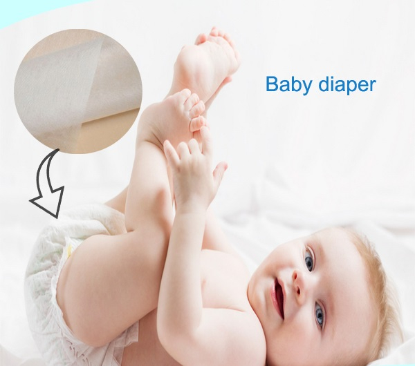 Time-limited Promotion Soft Hydrophilic 100% PP Spunbonded Non Woven Fabric for Baby Diaper 