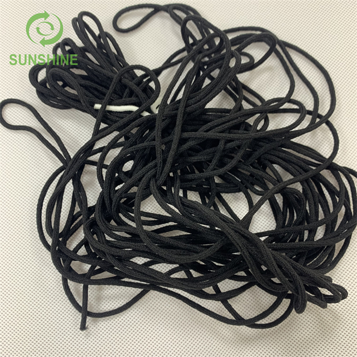 Round Elastic 3mm/5mm Earloop/ear Band for Make Medical Product In China Manufacturer