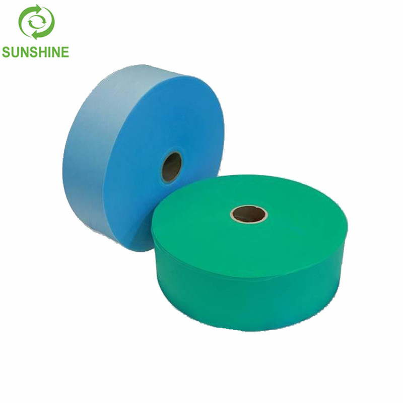 Special width polypropylene spunbond colorful nonwoven fabric