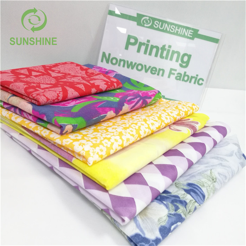 100%pp Spunbond Printed Nonwoven Fabric for Tablecloth