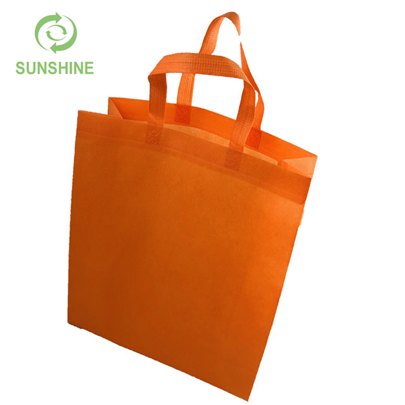 100% Pp Eco Foldable Nonwoven Shopping Bags with Logos
