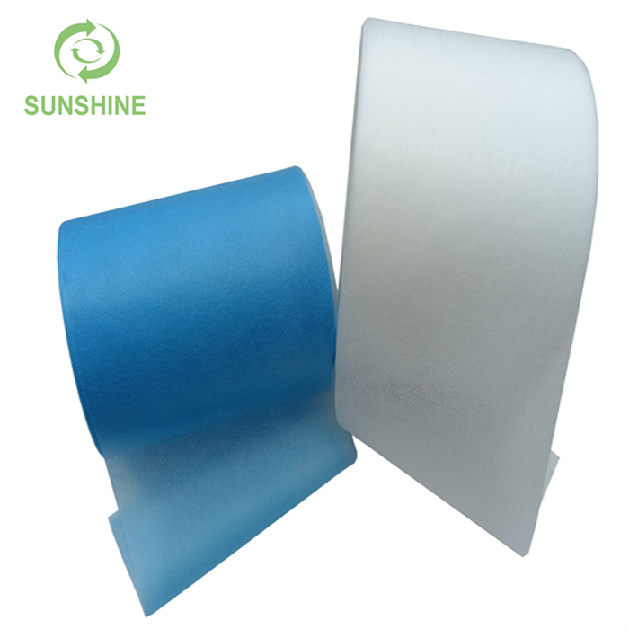 25gsm 17.5cm-26cm 100%pp Spunbond Non Woven Fabric for Medical